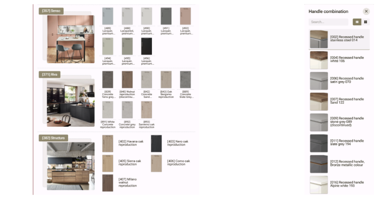 Full customization of decors and models